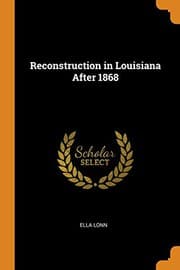 Reconstruction in Louisiana after 1868