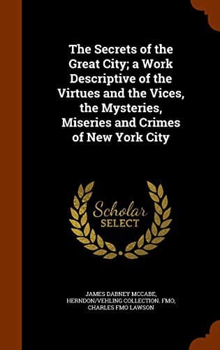 The Secrets of the Great City: A Work Descriptive of the Virtues and the Vices, the Mysteries, Miseries and Crimes of New York City