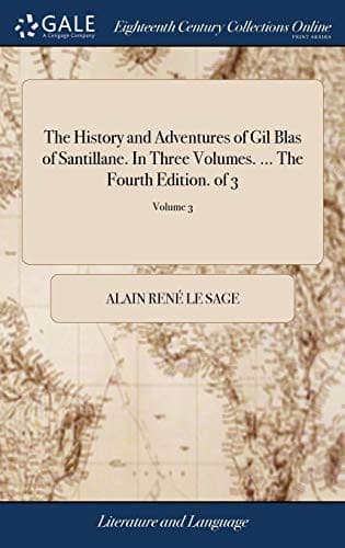 The Adventures of Gil Blas of Santillane, Volume 3 (of 3)