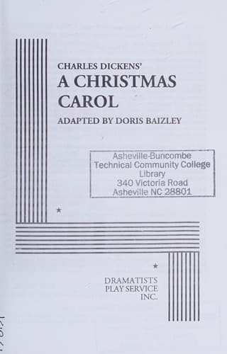 A Christmas Carol in Prose; Being a Ghost Story of Christmas