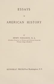 Essays in American history