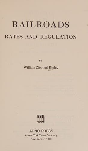 Railroads: Rates and Regulations