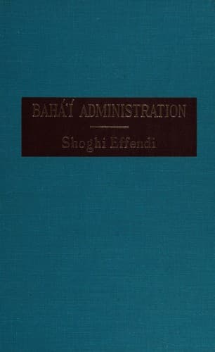 Bahá'í Administration