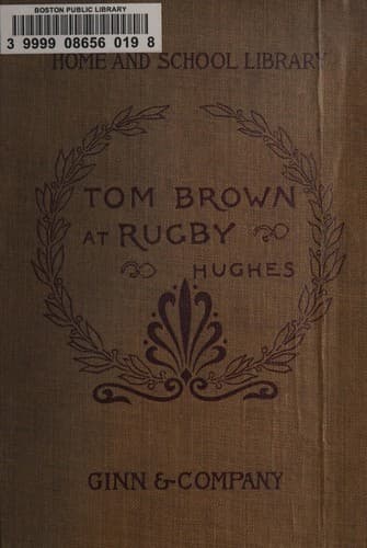 Tom Brown at Rugby