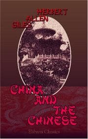 China and the Chinese