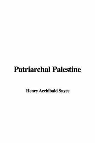 Patriarchal Palestine