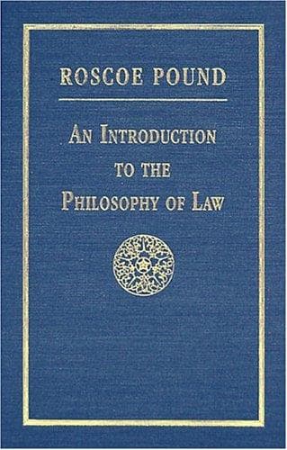 An Introduction to the Philosophy of Law