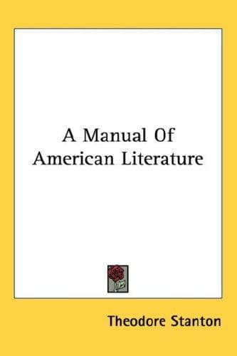 A Manual of American Literature