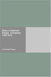 Diary of Samuel Pepys — Complete 1664 N.S.