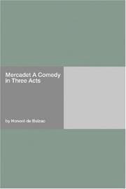 Mercadet: A Comedy in Three Acts
