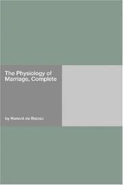 The Physiology of Marriage, Complete