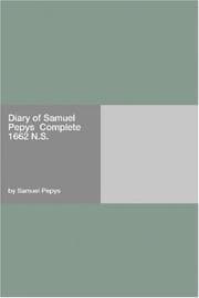 Diary of Samuel Pepys — Complete 1662 N.S.