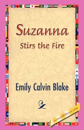 Suzanna stirs the fire