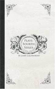 Plays : Fourth Series