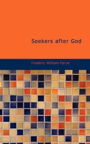 Seekers after God