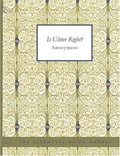Is Ulster Right?