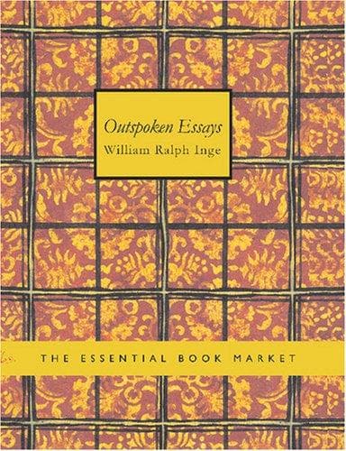 Outspoken Essays