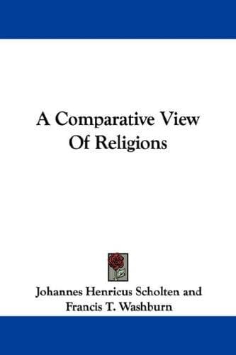 A Comparative View of Religions