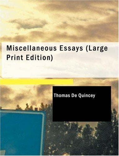 Miscellaneous Essays