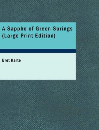 A Sappho of Green Springs