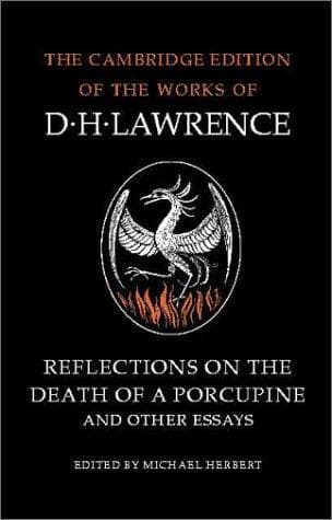 Reflections on the death of a porcupine and other essays