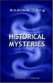 Historical Mysteries