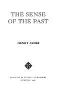 The Sense of the Past