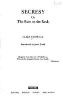 Secresy; or, Ruin on the Rock