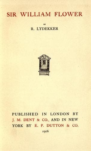 Sir William Flower