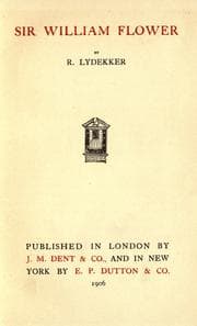 Sir William Flower