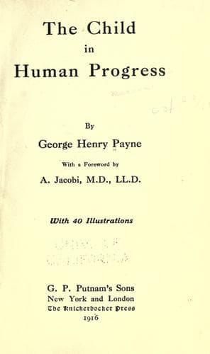 The Child in Human Progress