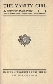 The Vanity Girl
