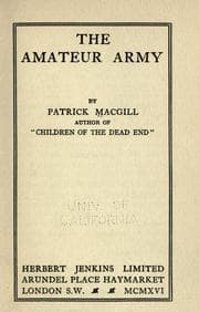 The Amateur Army