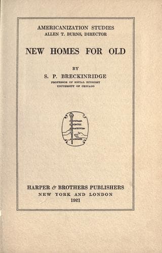 New Homes for Old