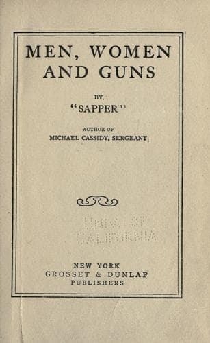 Men, Women and Guns