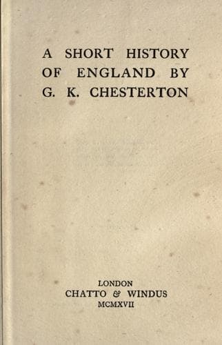 A Short History of England