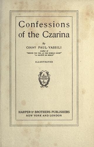Confessions of the Czarina