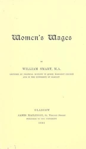 Women's wages