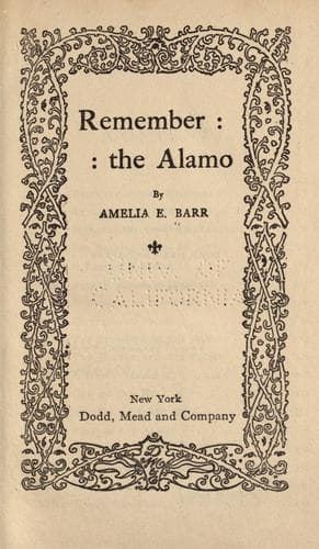 Remember the Alamo