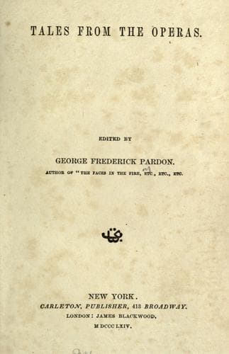 Tales from the Operas