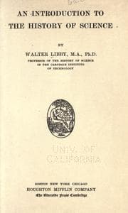 An Introduction to the History of Science