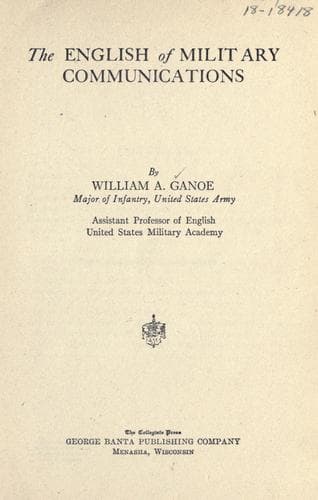 The English of military communications