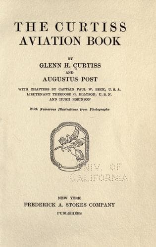The Curtiss Aviation Book