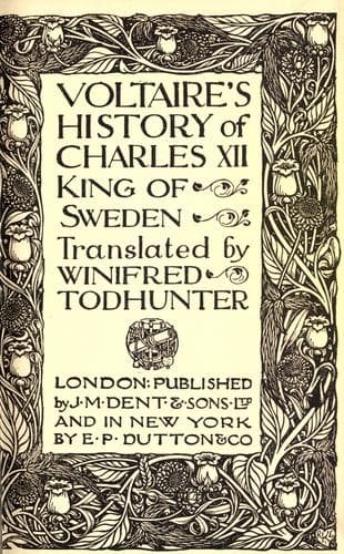 Voltaire's history of Charles XII, king of Sweden