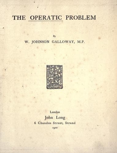 The Operatic Problem