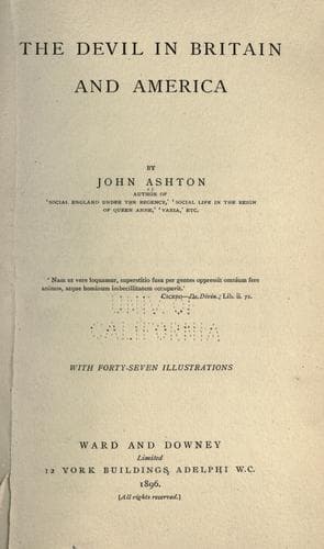 The Devil in Britain and America