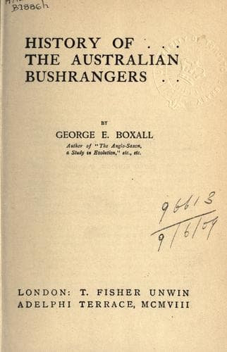 History of the Australian Bushrangers