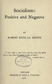 Socialism: Positive and Negative