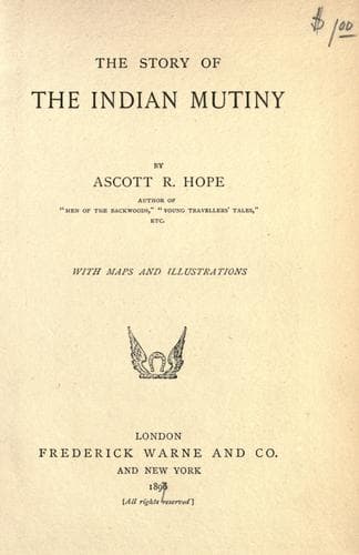 The Story of the Indian Mutiny