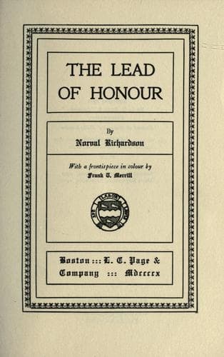 The Lead of Honour